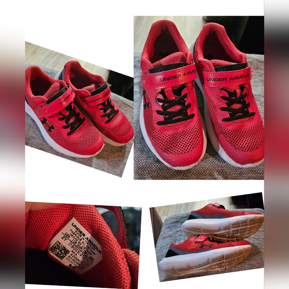 Boys Under Armour Shoes - 2Y